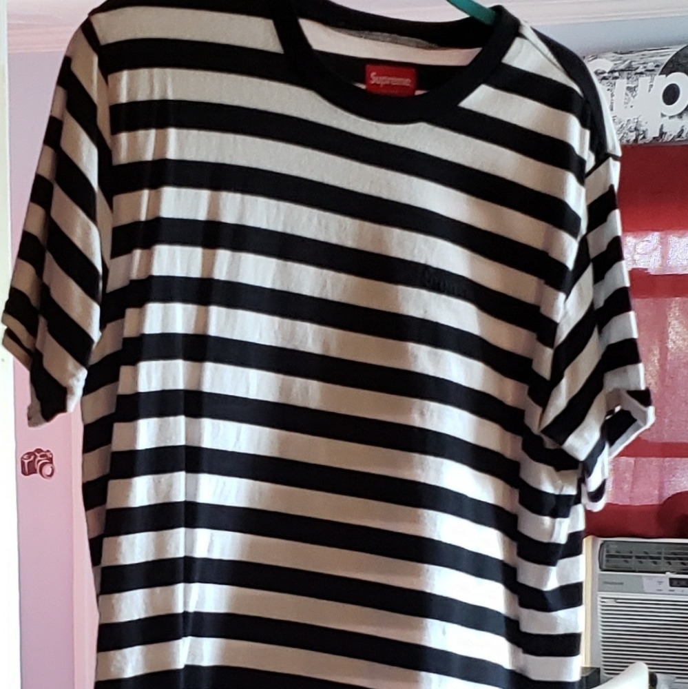 Supreme bar stripe tee